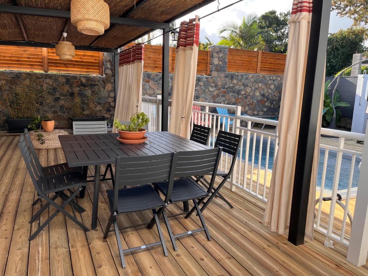 La Casita Creole Villa Avec Piscine Et Jacuzzi Saint Pierre Bagian luar foto